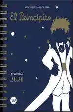 Agenda Principito Azul Blanca Espiral V&R