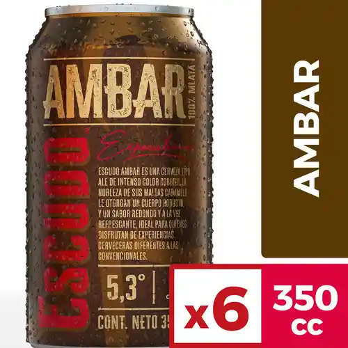 Escudo Cerveza Ámbar