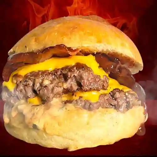 Triple Cheese Bacon Burger