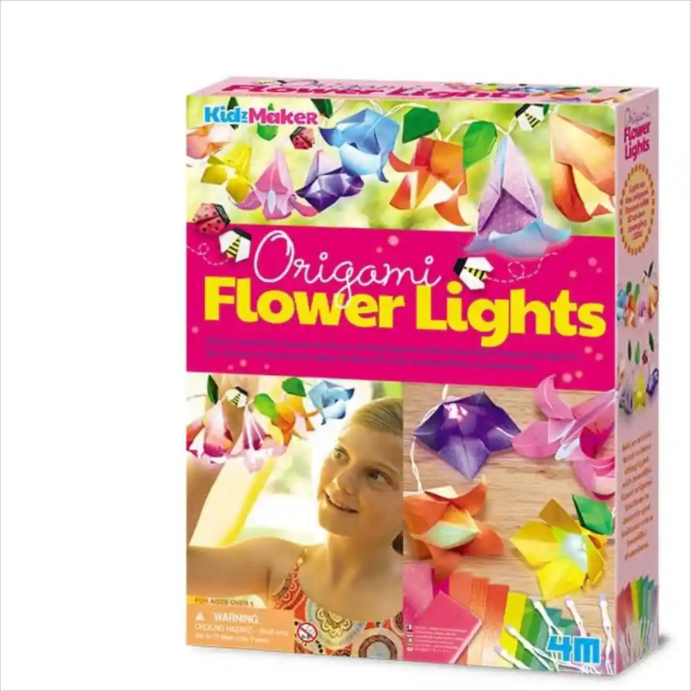 4M Juguete Origami Flower Lights