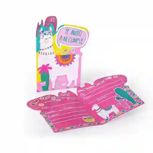 Invitación Llama