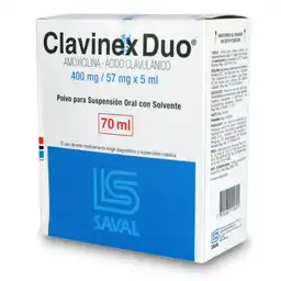 Clavinex Duo (400 mg / 57 mg)