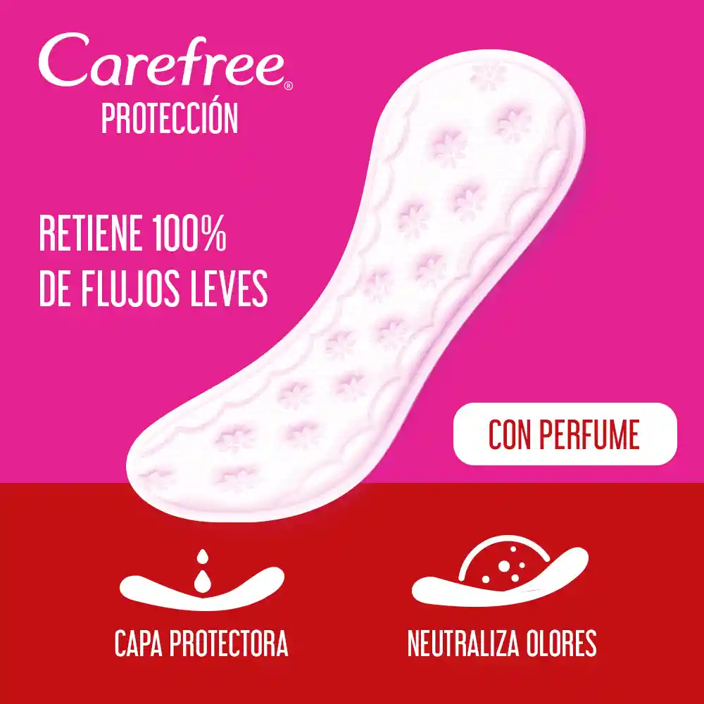 Carefree Protectores Diarios Protección con Perfume