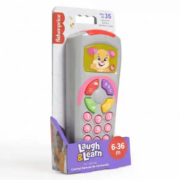 Fisher-Price Juguete Aprende Control Remoto Hermanita