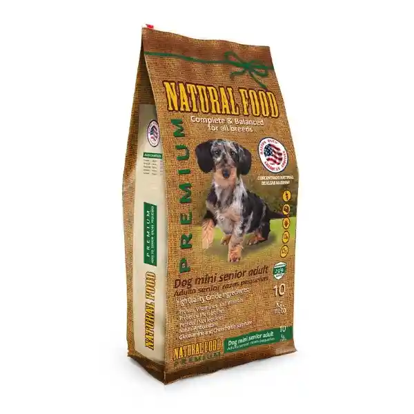 Natural Food Alimento Perro Adulto Mini Senior