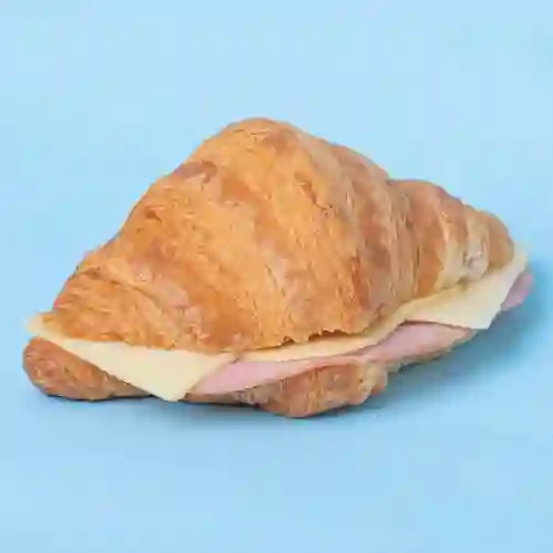 Croissant 70 Grs con Jamón y Queso