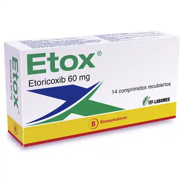 Etox Comprimidos Recubiertos (60 mg)