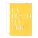 Tarjeta de Saludo Happy Days Cariño 127