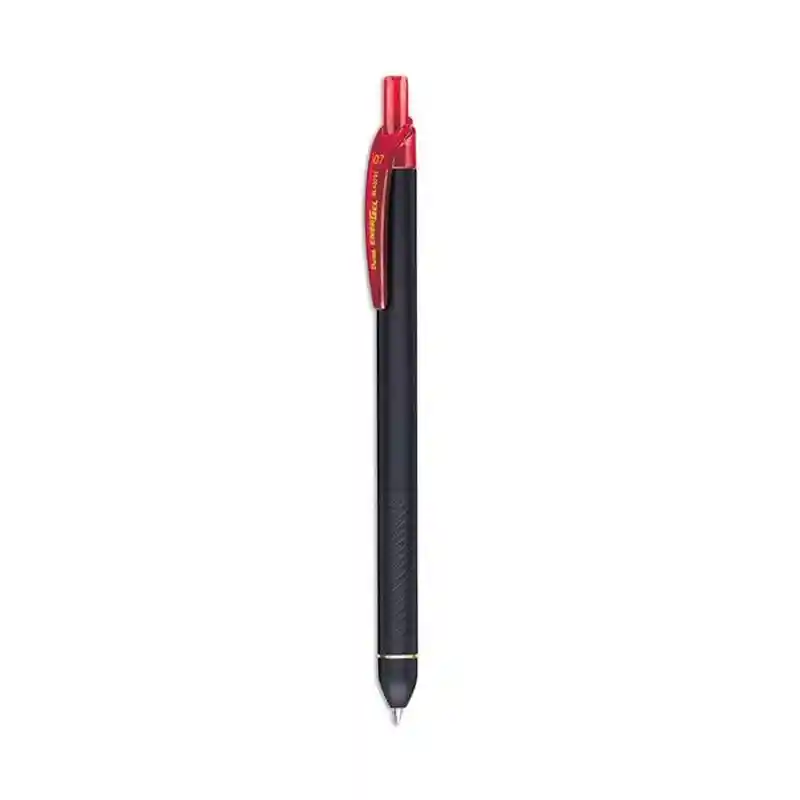 Pentel Roller Energel Kuro Retráctil Rojo