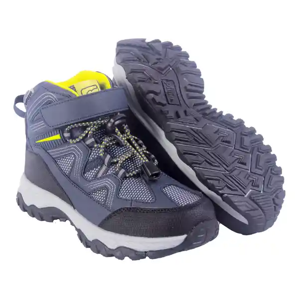 Zapatillas Outdoor Niño Azul Talla 31 Pillin