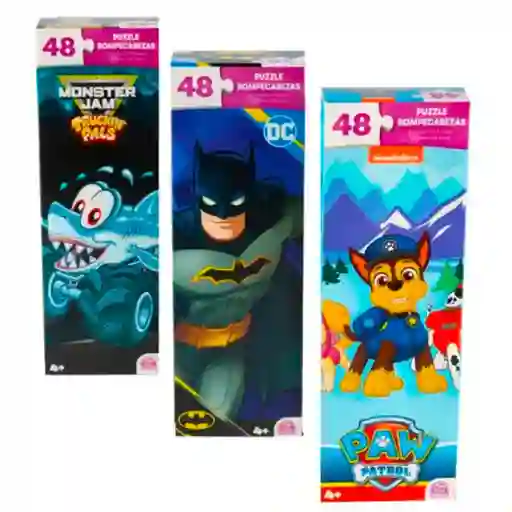Paw Patrol Rompecabezas Licencias dc Monster Surtidos - 6069283