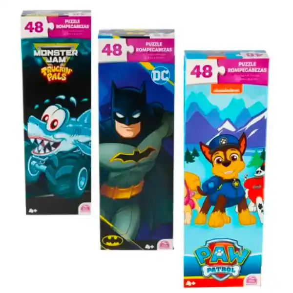 Paw Patrol Rompecabezas Licencias dc Monster Surtidos - 6069283