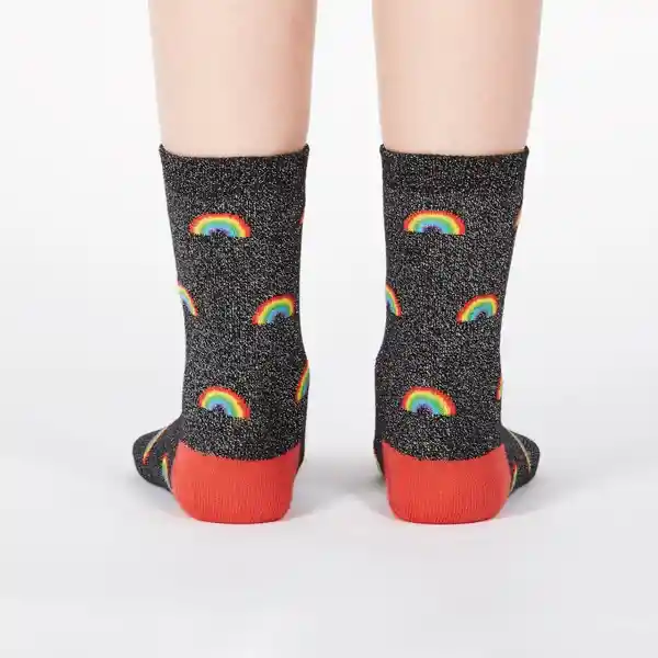 Calcetines Glitter Over The Rainbow Kids Talla 7 a 10 Años