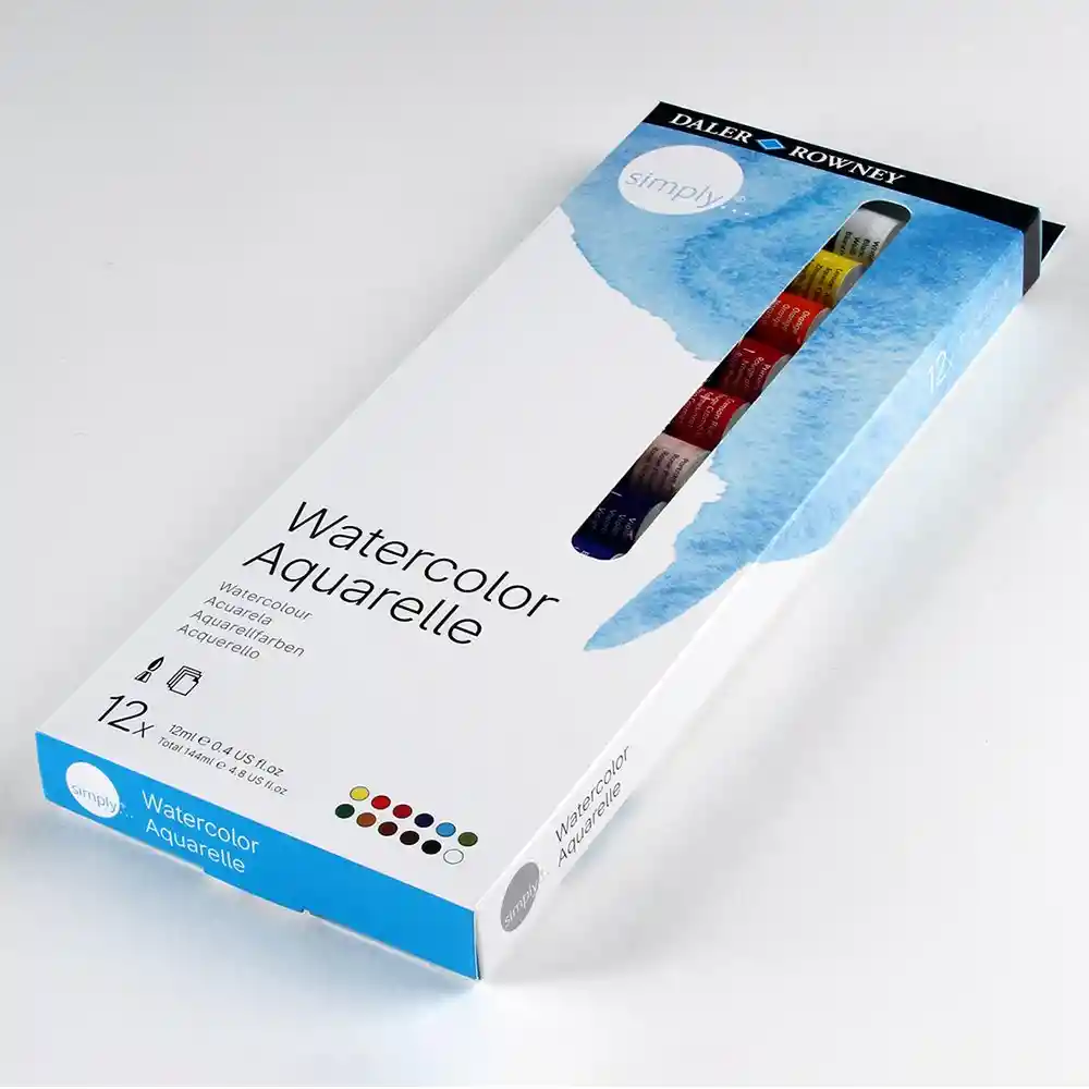 Set Aquarella 12 Col Daler Rowney