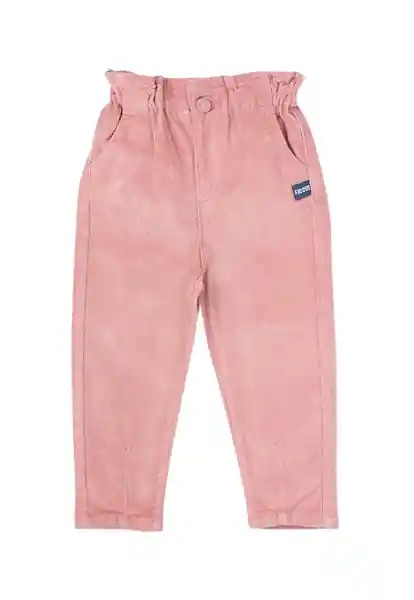 Pantalón Cotelé Arctic 192 Bebé Niña Rosa 18 a 24 Meses Ficcus