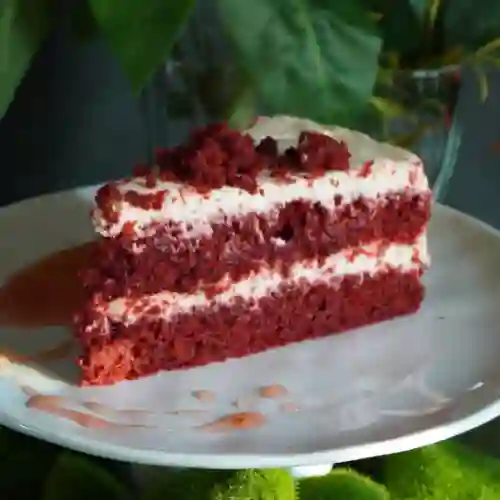 Trozo de Torta Red Velvet