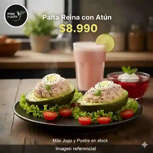 Palta reina con atún
