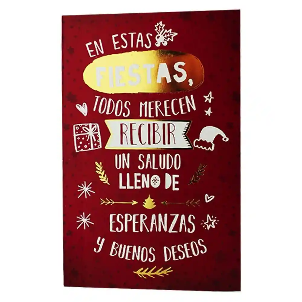 Tarjeta de saludo Happydays grafikart