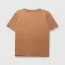 Polera Tropical de Niño Tabaco Talla 8A Colloky