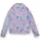 Polera Uv Niña Rosado Pillín Talla 2 A