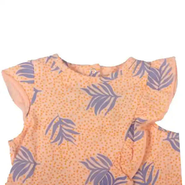 Polera Bebe Niña Naranja Pillin 12 M