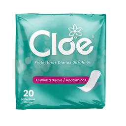 Cloe Protector Diario Ultrafinos Anatómicos Cubierta Suave