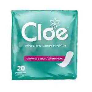 Cloe Protector Diario Ultrafinos Anatómicos Cubierta Suave