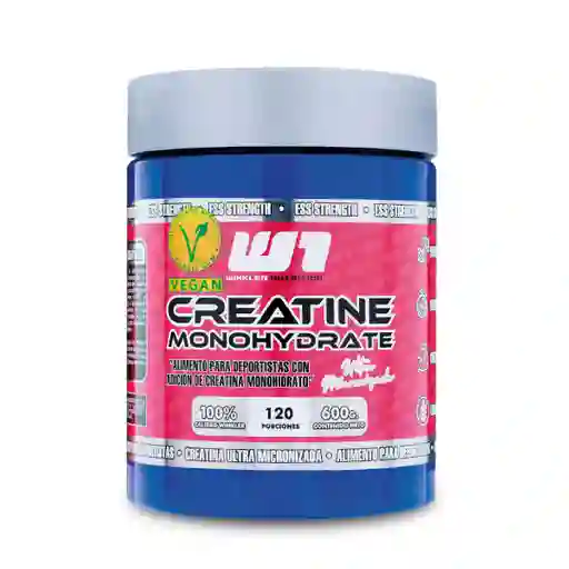 W1 Alimento Para Deportista Creatina Monohidrato Vegan