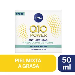 Nivea Crema Antiarrugas Q10 Power Dia Spf 20 Piel Normal A Mixta