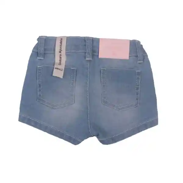 Short Bebe Niña Celeste Pillin 12 M