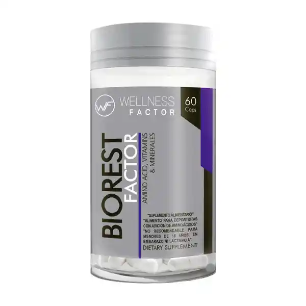 Wellness Factor Suplemento Ditético Biorest Factor