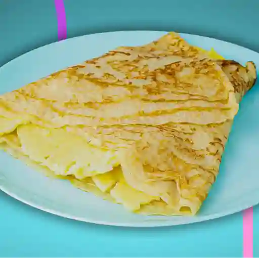 Crepe con queso