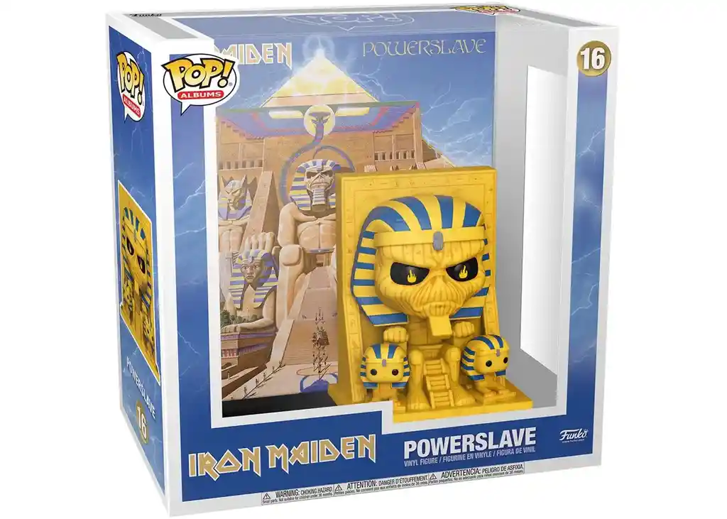 Figura de Acción Pop Iron Maiden Powerslave Álbum 16