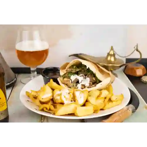 Shawarma y Chips