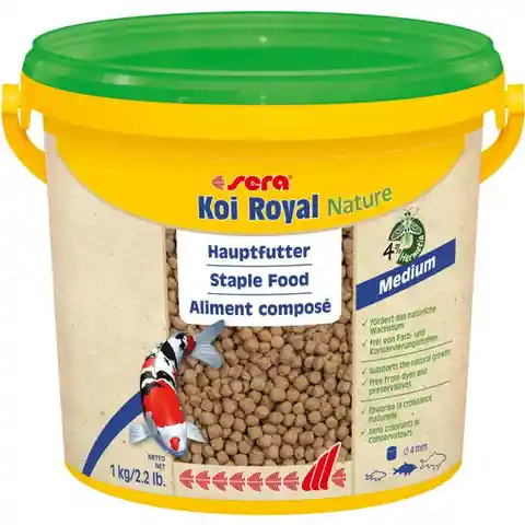 Nature Sera Alimento Para Peces Koi Royal Medium