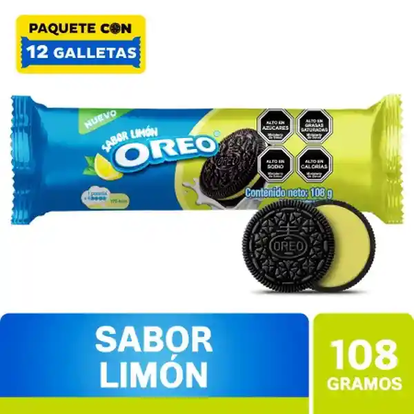 Galletas Oreo Sabor Limã³n