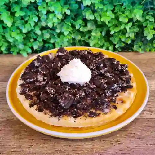 Waffle Leche Condensada Oreo