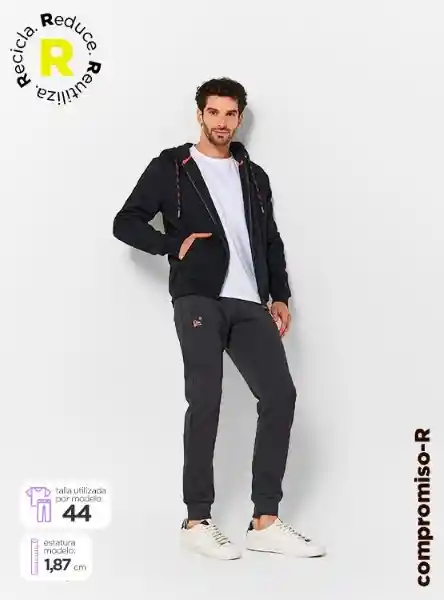 Pantalón Hombre Robert Lewis Buzo Jogger Talla M