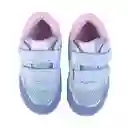 Zapatillas Urbana Bebé Niña Celeste Talla 19 Pillin