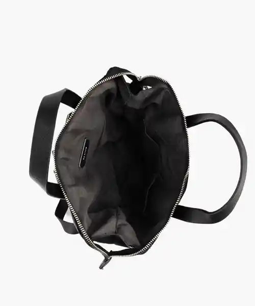 Lounge Mochila Nylon Bolsillos Costados Negro