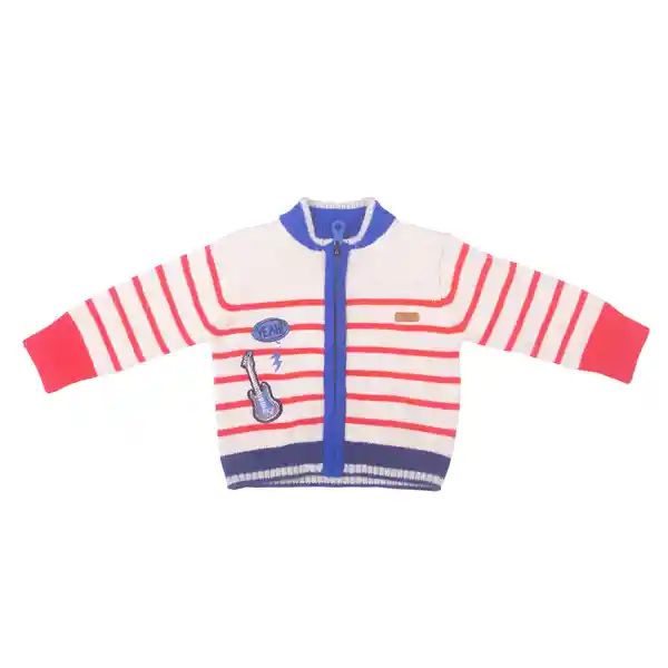 Chaleco Bebe Niño Rojo Pillin 9 M