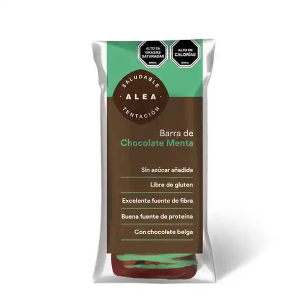 Alea Barra Chocolate Menta Sin Azúcar