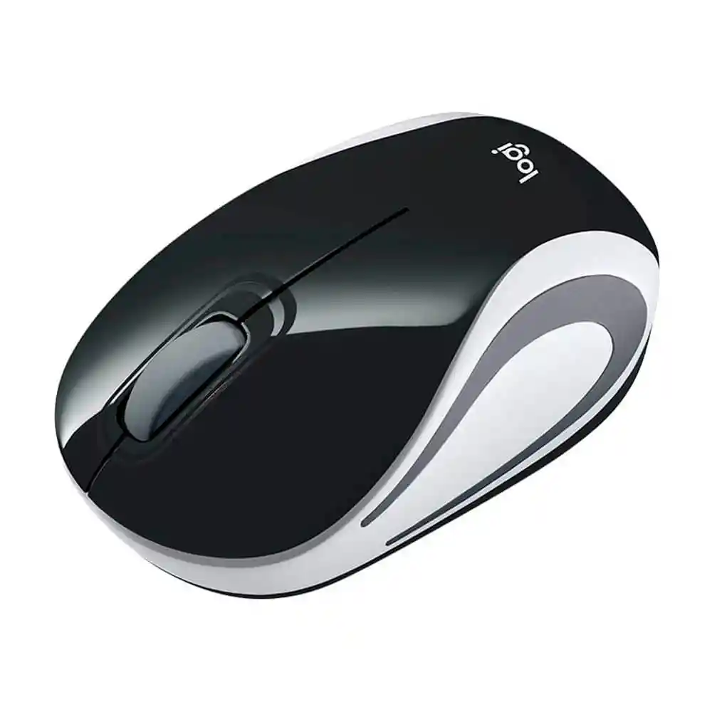 Logitech Mouse M187 Wireless Black