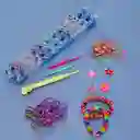 Set de Telar Con Bandas Elásticas Arcoíris