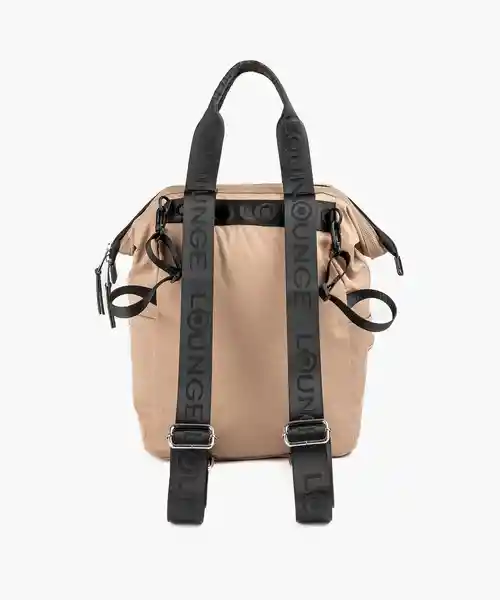 Lounge Mochila Maternal Nylon Beige