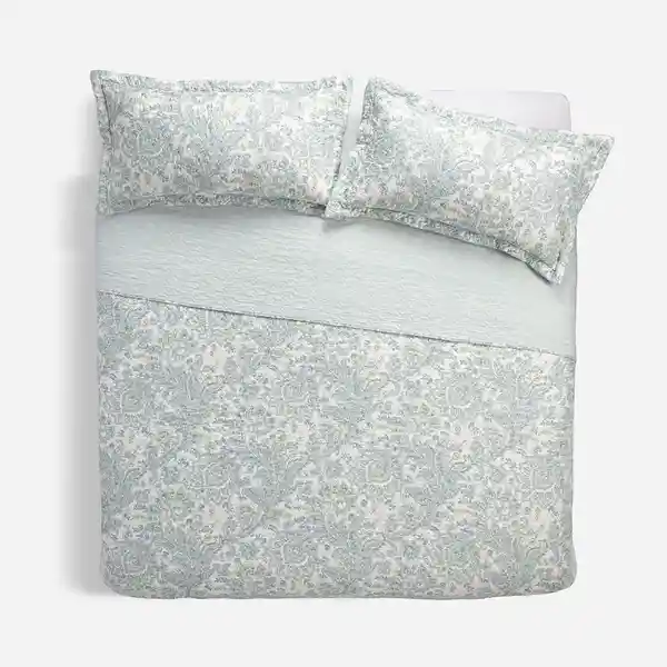 Quilt Timeless Estampado Amarilis Super King Rosen