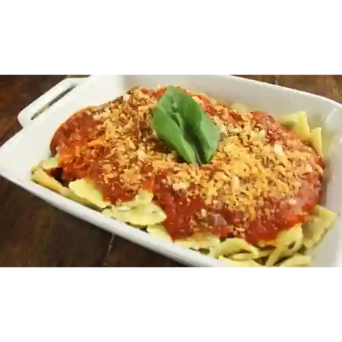 Ravioli en Salsa