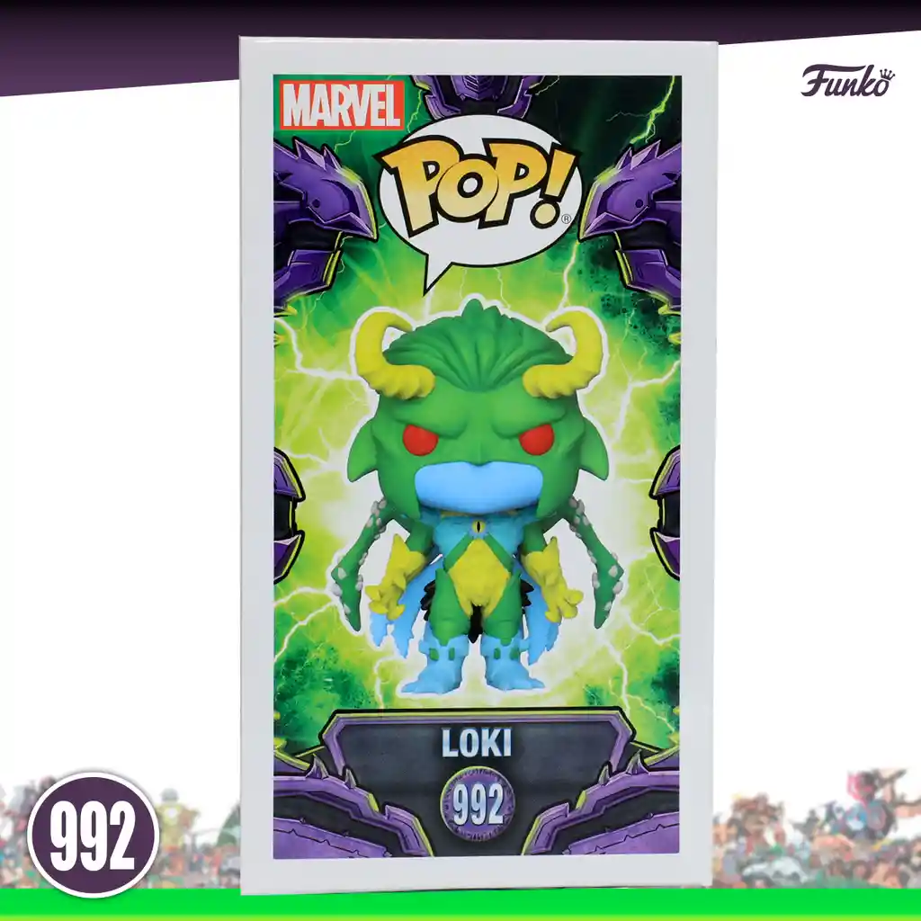 Funko Pop Figura de Colección Movies Marvel Monster 992