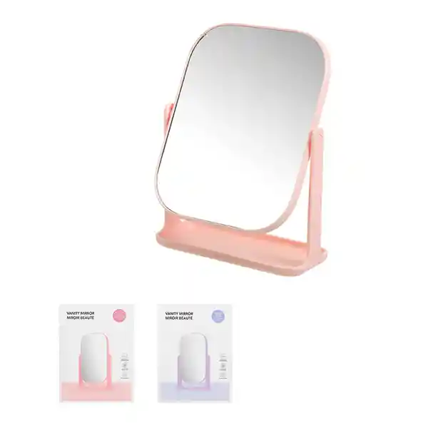 Miniso Espejo de Una Sola Cara Vanity Cuadrado