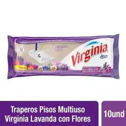 Virginia Traperos para Pisos Multiusos con Olor a Lavanda